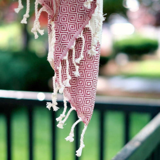 Diamond Pattern Turkish Towel