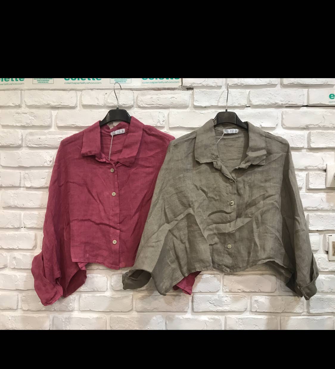 Boxy Linen Button Up