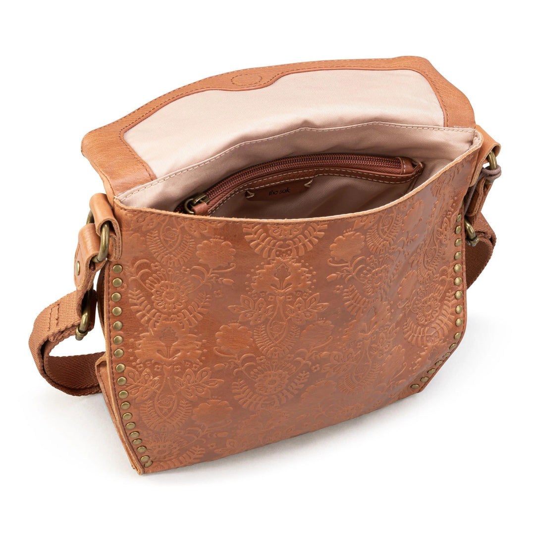 Silverlake Flap Crossbody Leather