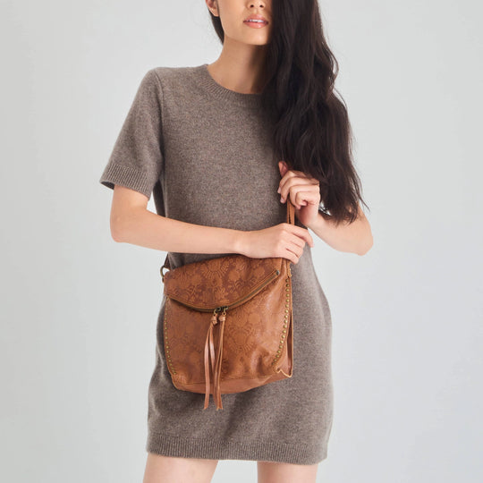Silverlake Flap Crossbody Leather