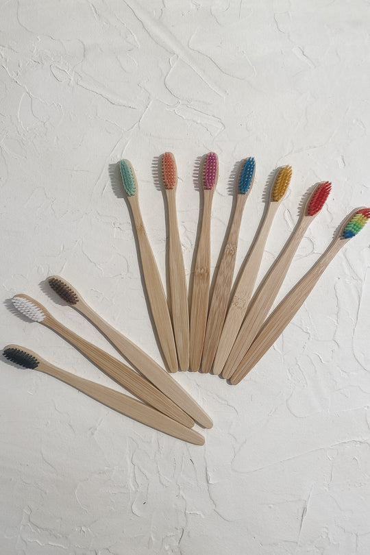 Simple Good Adult Package Free Bamboo Toothbrush - Simple Good