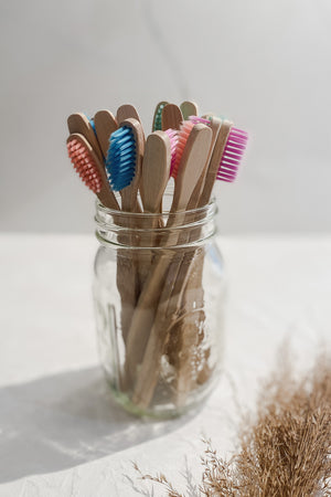 Simple Good Adult Package Free Bamboo Toothbrush - Simple Good