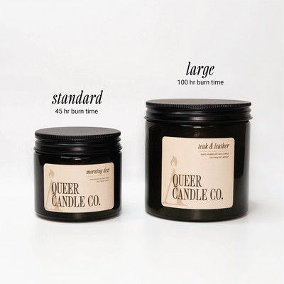 Non Toxic Candle | Basil & Amber