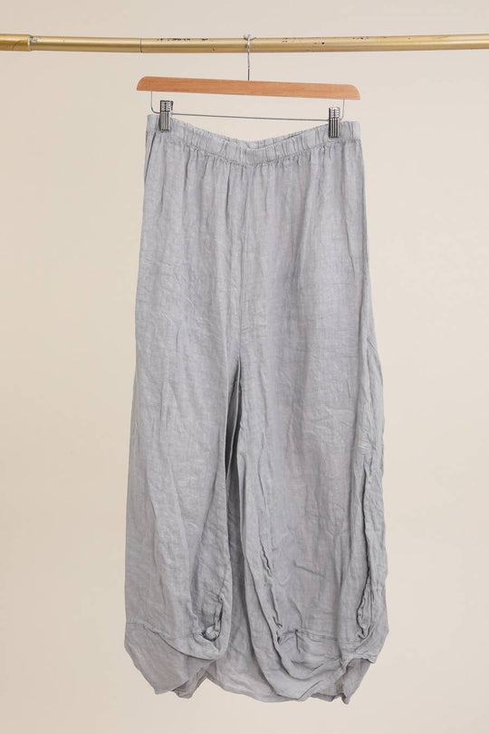 Wide Linen Skirt