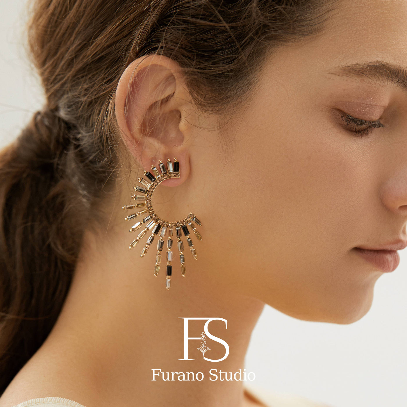 Furano Studio Celestial Geometric Earring - Simple Good