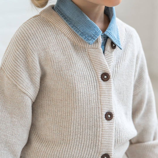 Organic Ellis Knit Cardigan