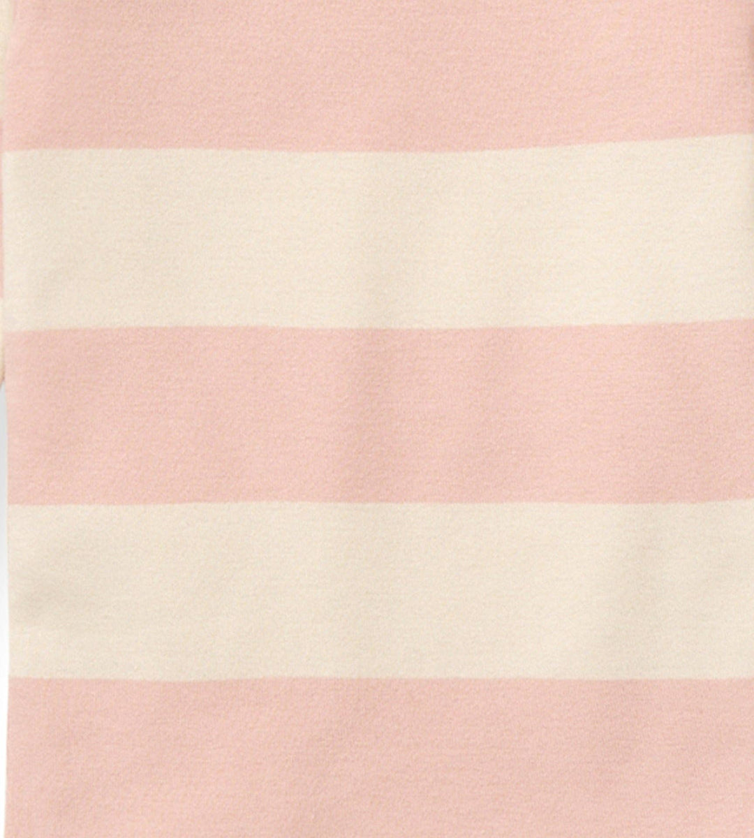 Pink Sand Rugby Stripe Organic Cotton Sleep & Play
