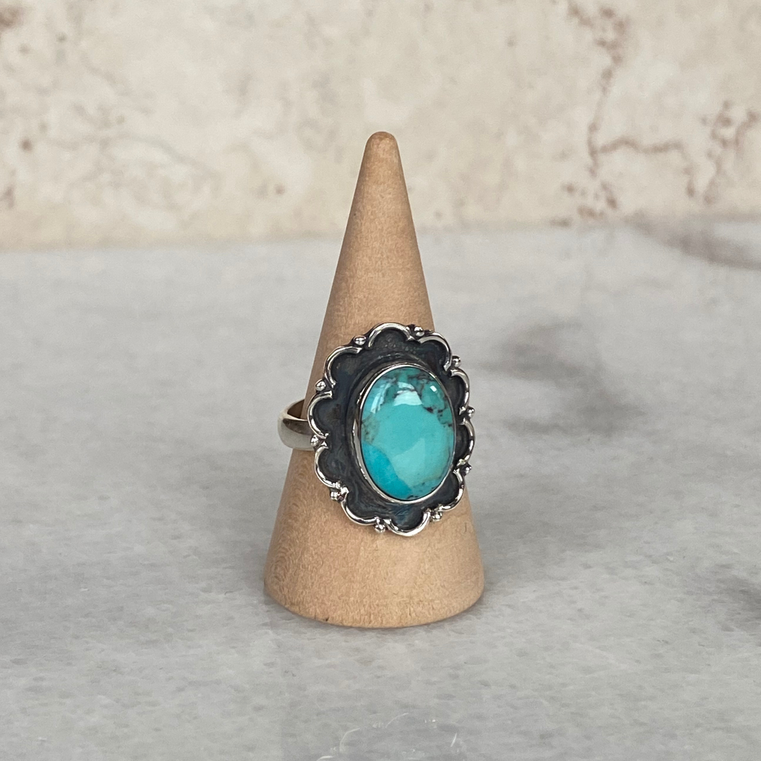 Sterling Silver Turquoise Statement Ring