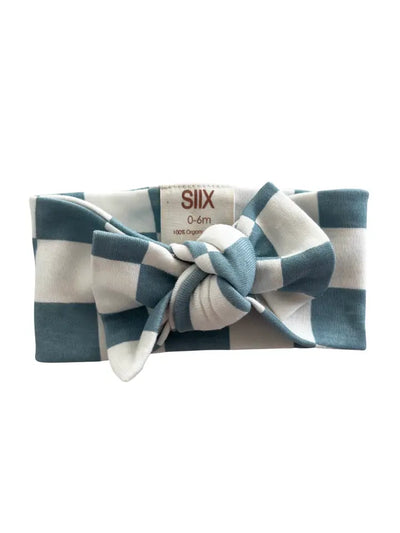 SIIX Collection Checkerboard Organic Baby Bow - Simple Good