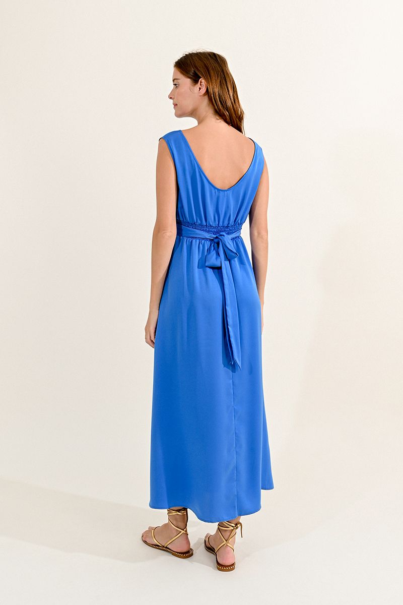 Molly Bracken Summer Blue Tie Dress - Simple Good