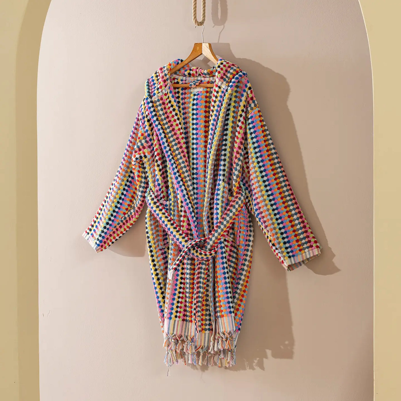 Pompom Handloom Luxury Pom Pom Bathrobes