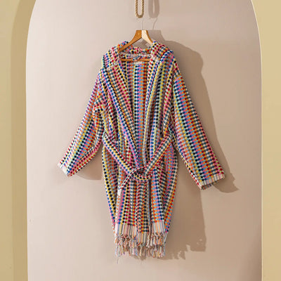 Pompom Handloom Luxury Pom Pom Bathrobes