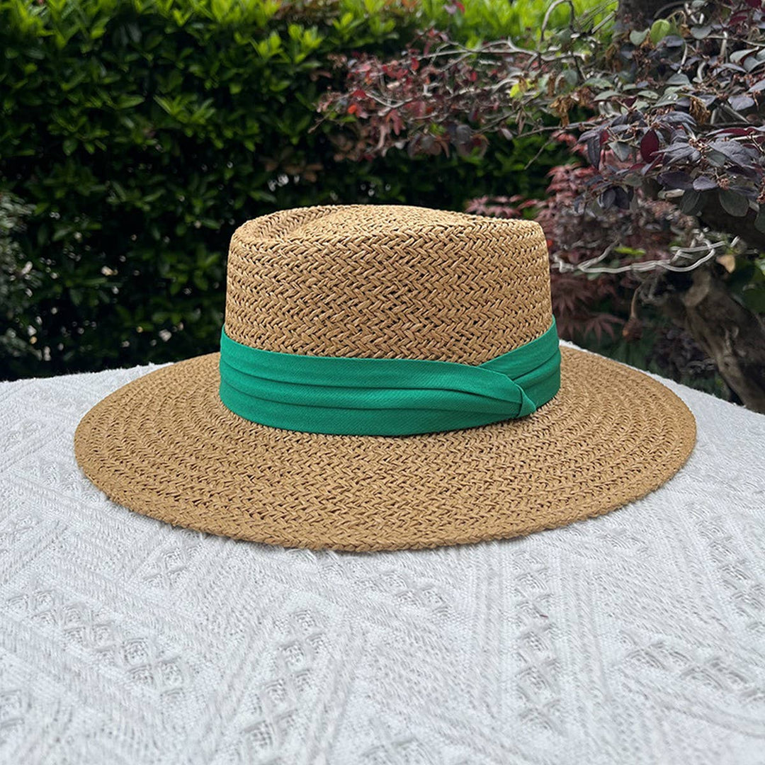 Thin Paper Braid Sun Hat