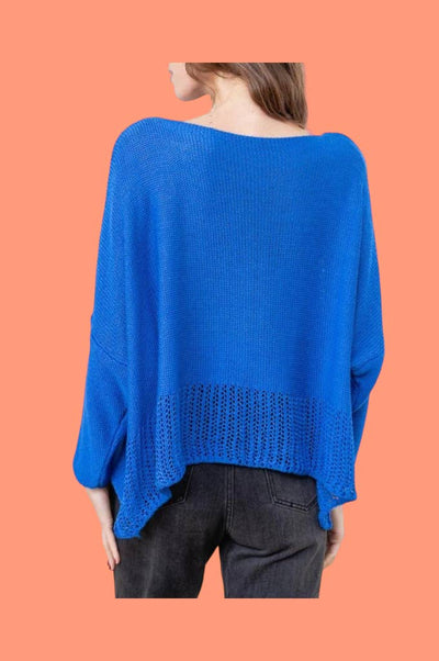 Lightweight Asymmetrical Sweater