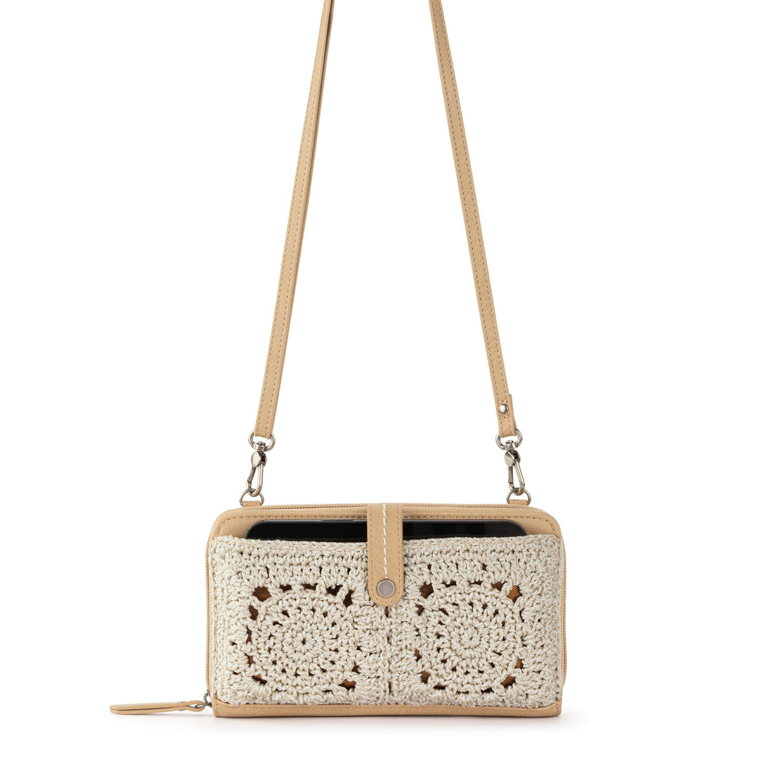 Iris Smartphone Crochet Wallet Crossbody Bag