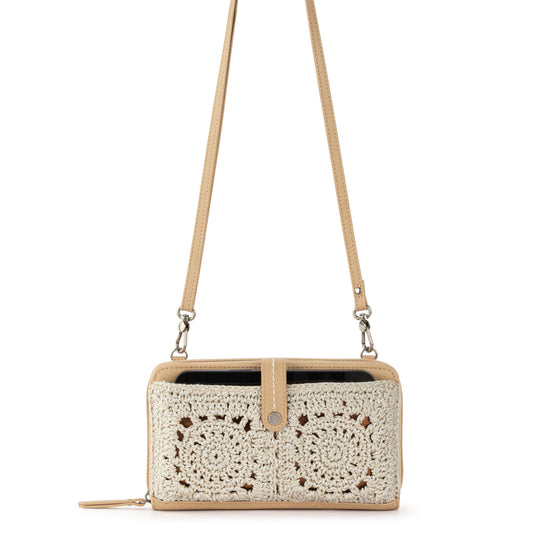Iris Smartphone Crochet Wallet Crossbody Bag
