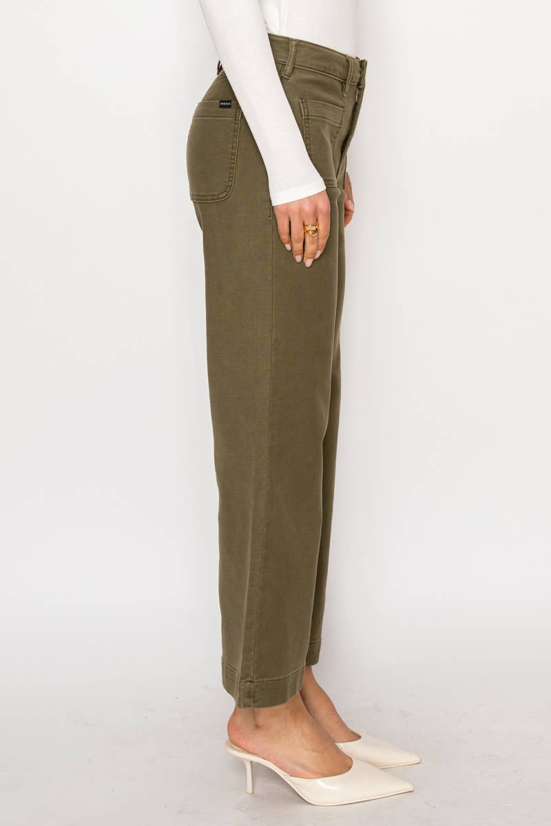 High Rise Palazzo Jeans