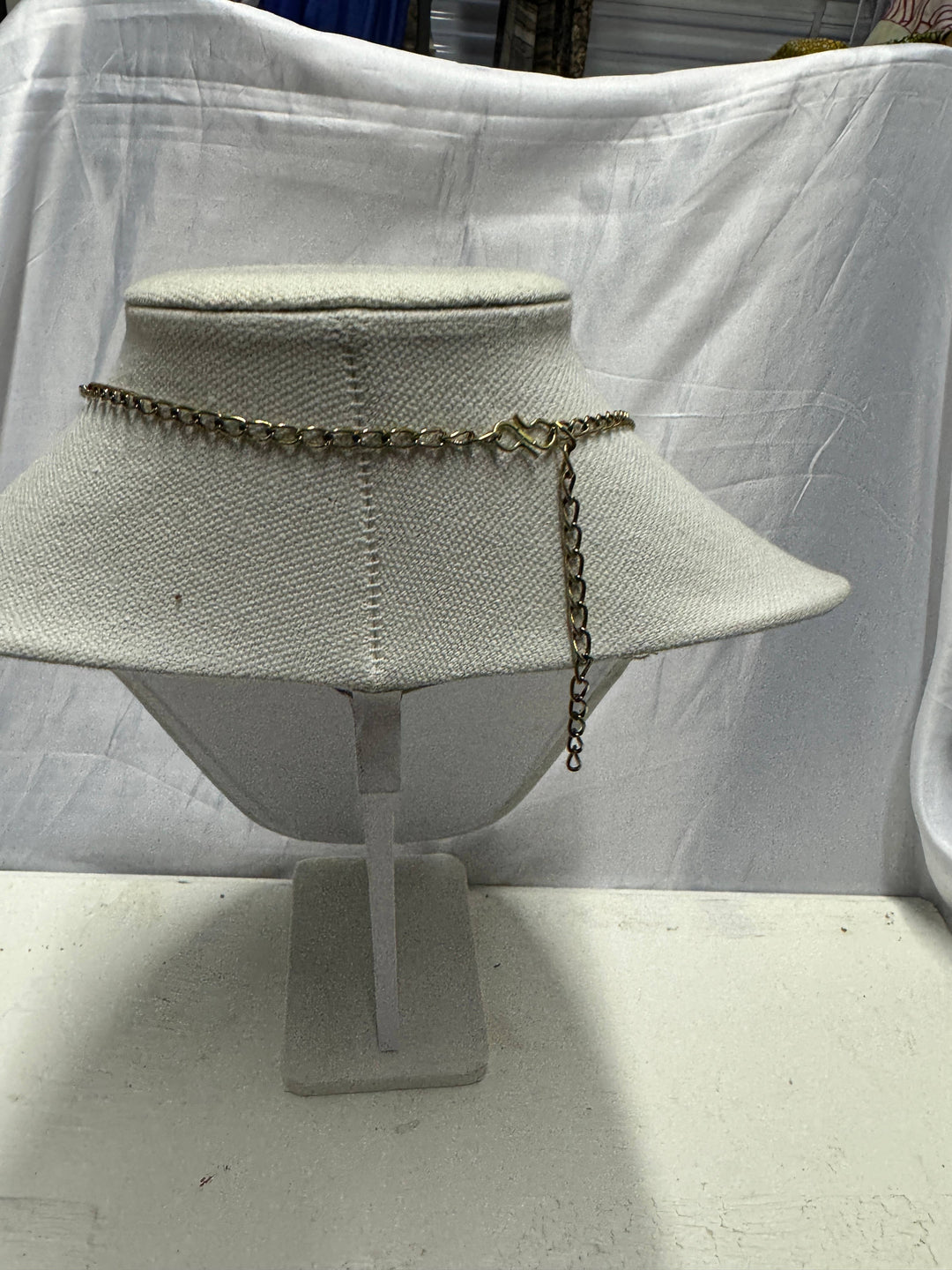 Brass Coin Choker Necklace