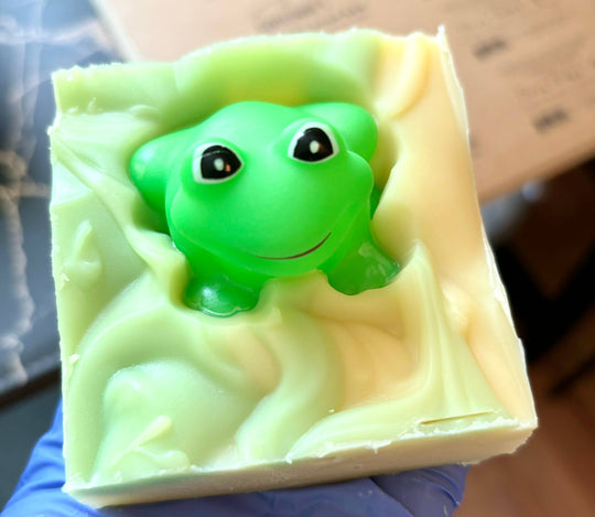 Froggy Handmade Soap Bar for Kids