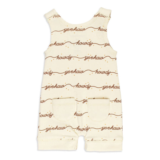 Howdy Organic Sleeveless Romper