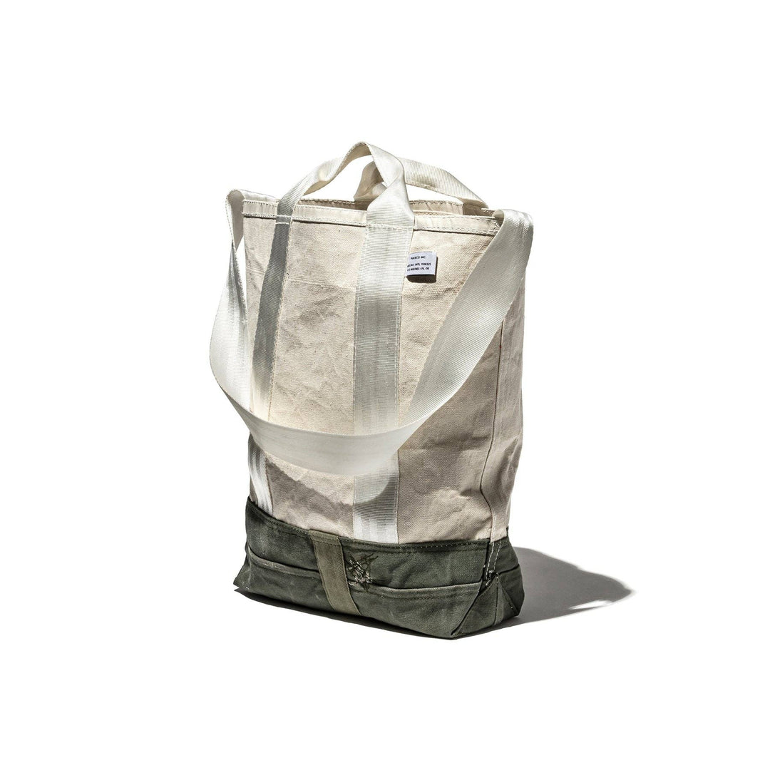 Laminated Fabric X Vintage Fabric Bag