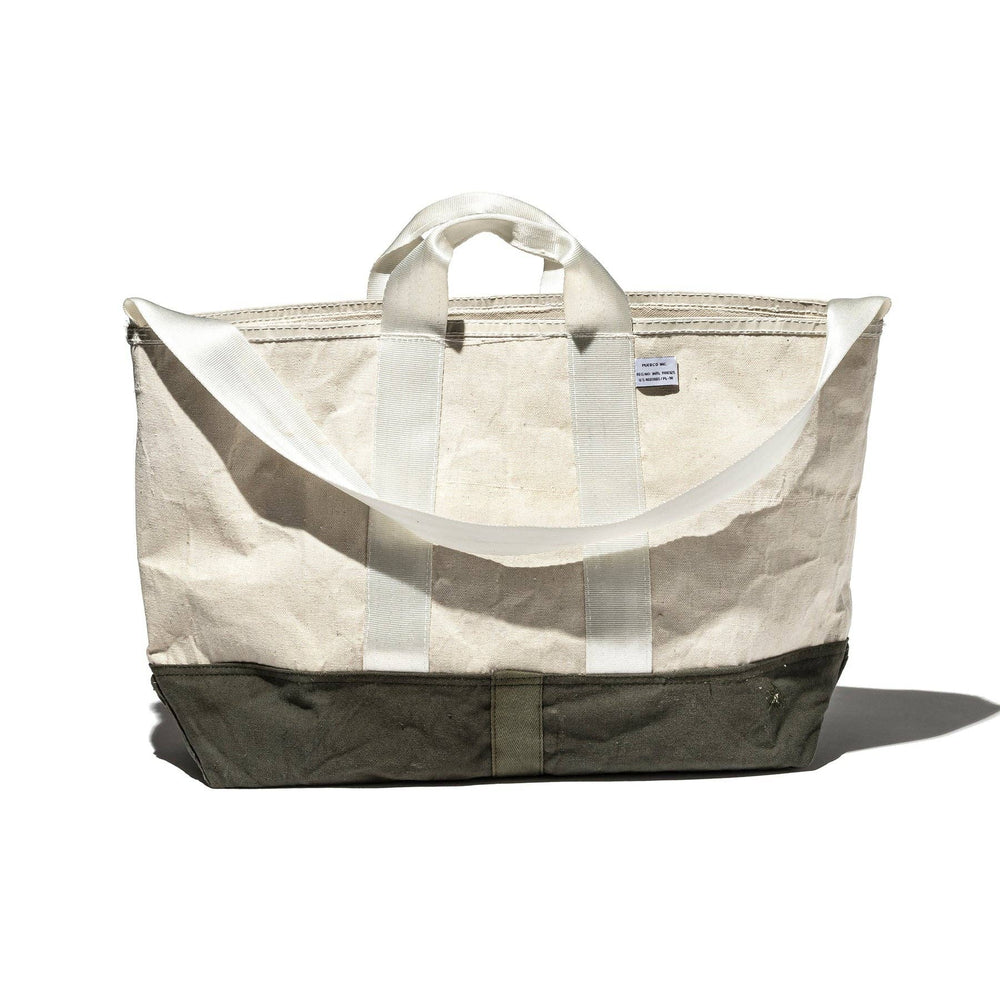 Laminated Fabric X Vintage Fabric Bag