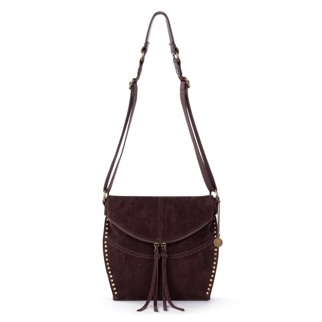 Silverlake Flap Crossbody Suede