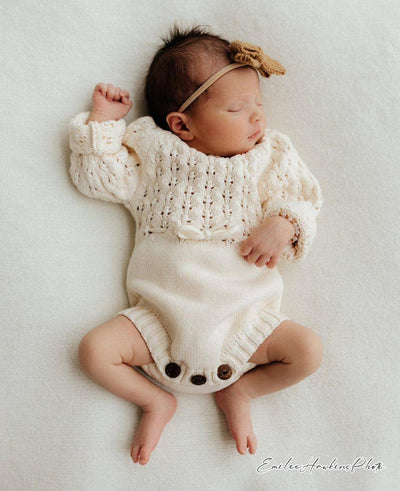 Knit Hair Bows