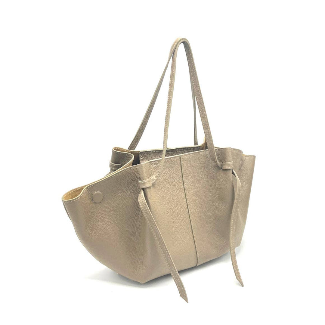 Large Genuine Leather Shoulder Bag