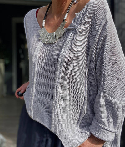 Lightweight Asymmetrical Sweater