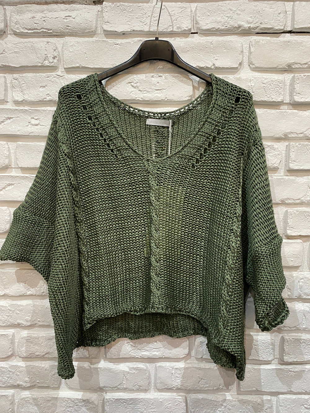 Cotton Knit Sweater