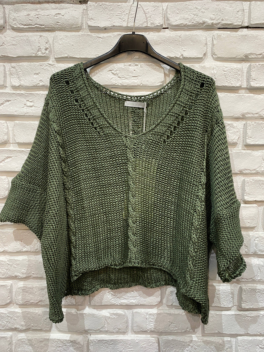 Cotton Knit Sweater