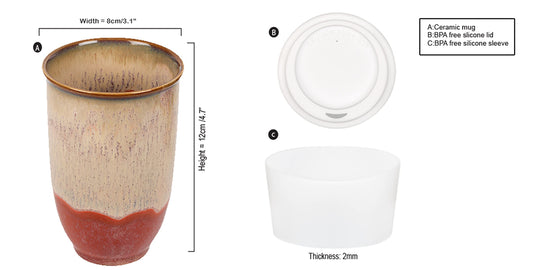 Jupiter Ceramic Travel Mug
