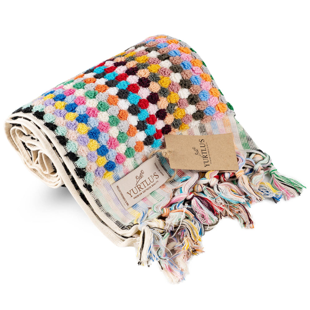 Bubble Hand Woven Hand Towel