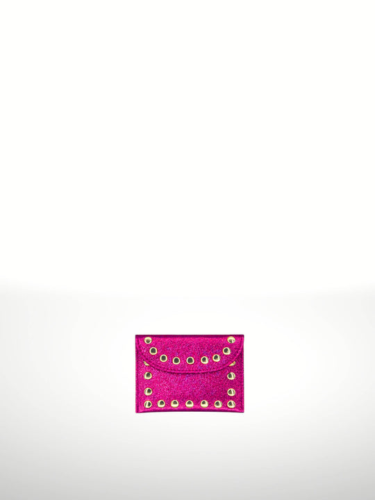Leather Wallet with Studs