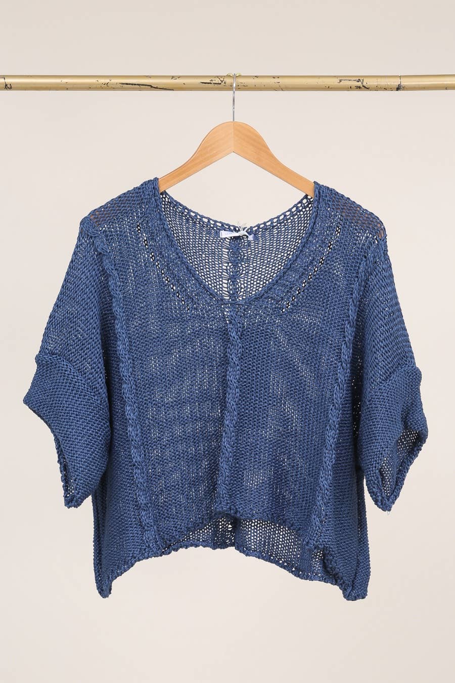 Cotton Knit Sweater