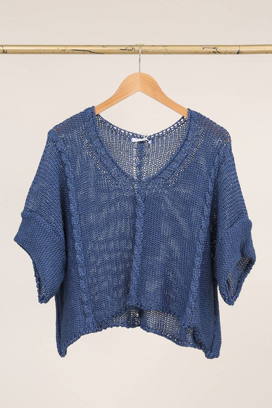 Cotton Knit Sweater