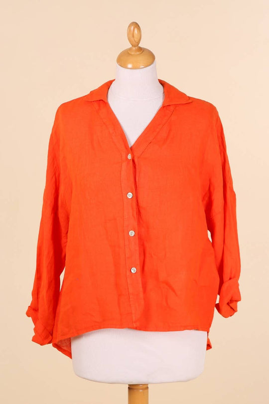 Standard Italian Linen Button Up