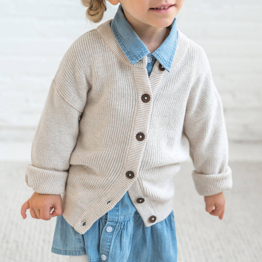 Organic Ellis Knit Cardigan