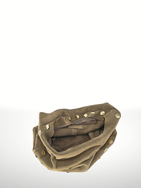 Sonia Suede Hobo Bag