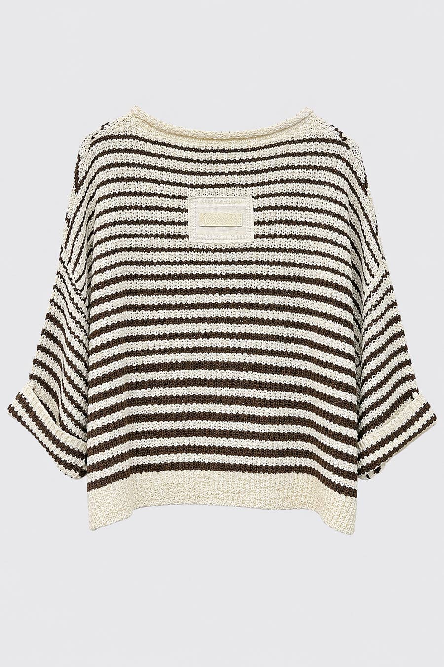 Lightweight Striped Slouchy Sweater