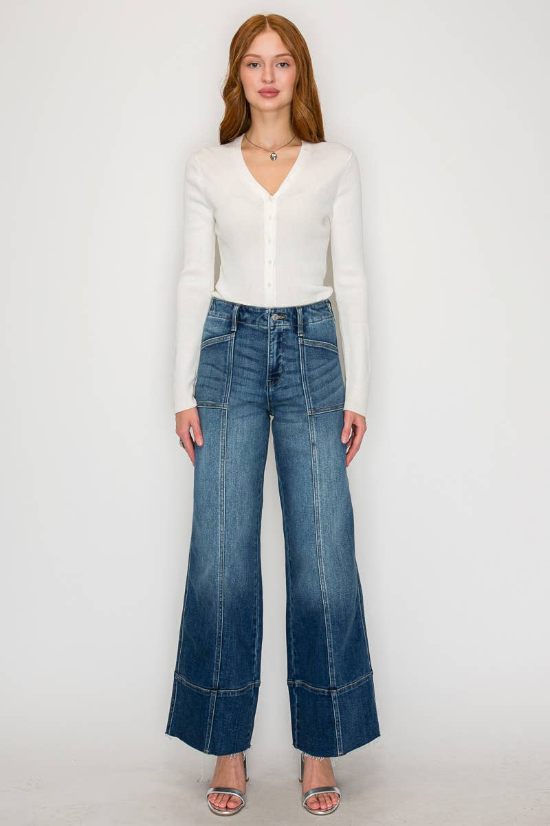 Eco Tummy Control Palazzo Jeans