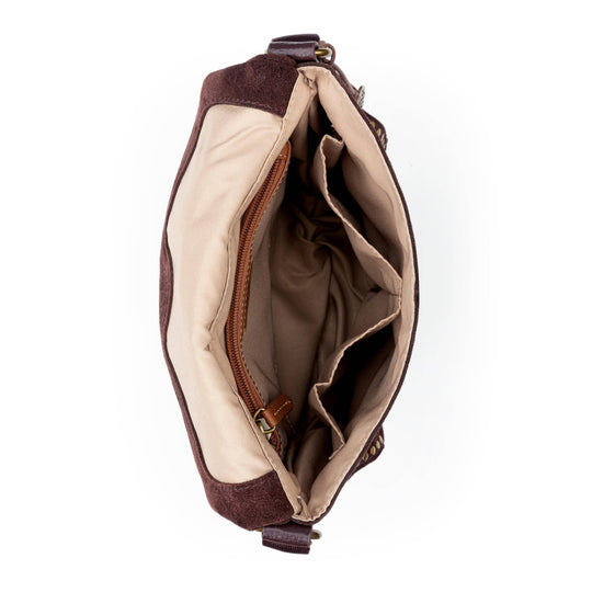 Silverlake Flap Crossbody Suede