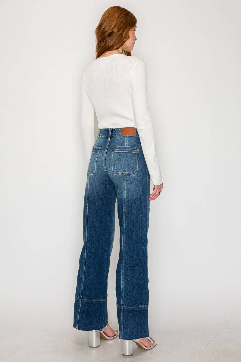 Eco Tummy Control Palazzo Jeans