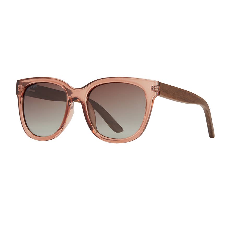 Nara  Crystal Mocha / Walnut Wood