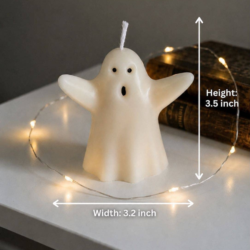 Handmade Ghost Candles