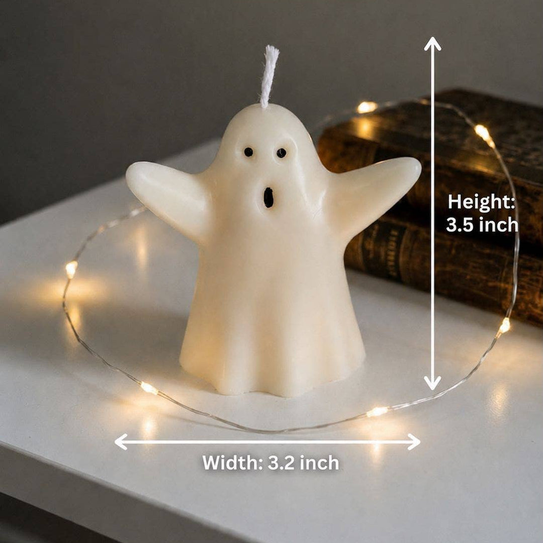 Handmade Ghost Candles