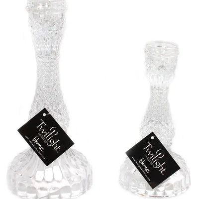 Glass Bella Candle Holders