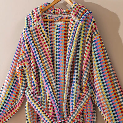 Pompom Handloom Luxury Pom Pom Bathrobes