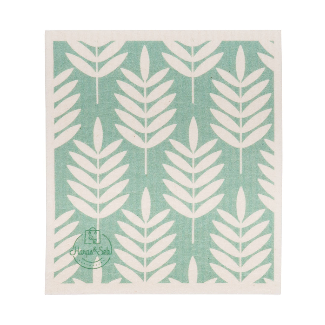 Coastal Ferns Swedish Dish Cloth